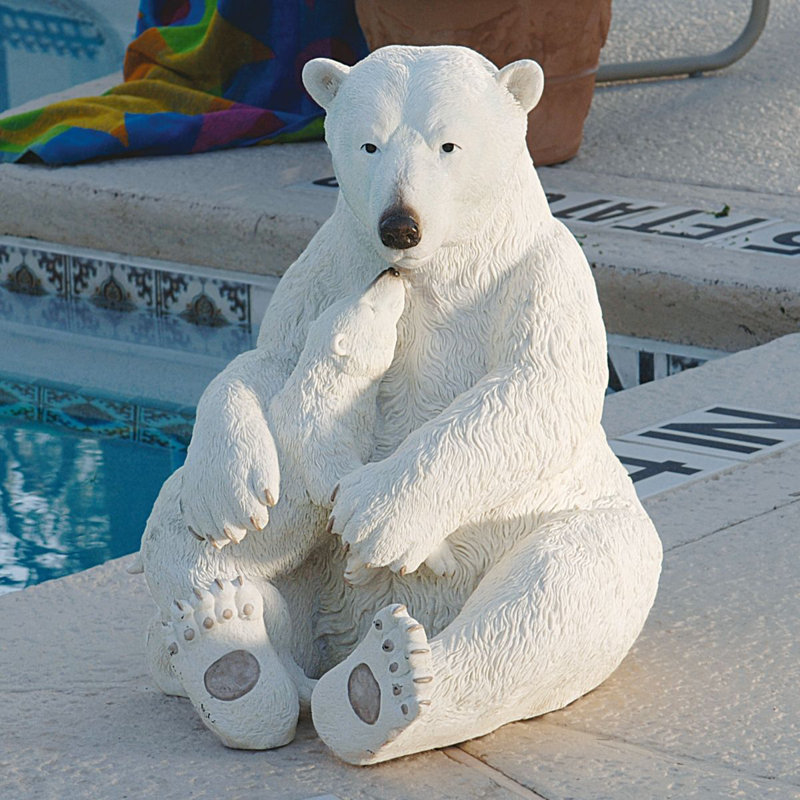 Design Toscano The Polar Bear Pair Statue Wayfair